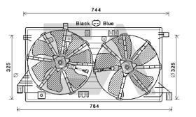 ElectroAuto 33V52048 - VENTILADOR->APLICACION ORIGINAL MAZ