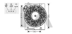  33V54008 - ELECTROVENTILADOR VAUXHALL