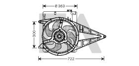 ElectroAuto 33V54011 - VENTILADOR->APLICACION ORIGINAL OPE
