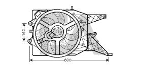  33V54014 - ELECTROVENTILADOR VAUXHALL