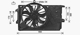 ElectroAuto 33V54026 - VENTILADOR->APLICACION ORIGINAL OPE