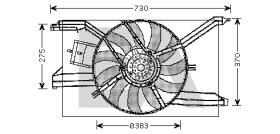 ElectroAuto 33V54031 - VENTILADOR->APLICACION ORIGINAL CHE