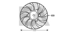  33V54038 - VENTILADOR->APLICACION ORIGINAL CHE