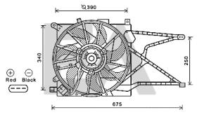 ElectroAuto 33V54047 - VENTILADOR->APLICACION ORIGINAL OPE