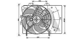  33V55017 - ELECTROVENTILADOR PEUGEOT