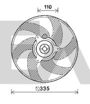 ElectroAuto 33V55022 - ELECTROVENTILADOR PEUGEOT