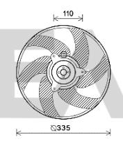  33V55023 - ELECTROVENTILADOR PEUGEOT