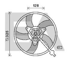 ElectroAuto 33V61002 - VENTILADOR->APLICACION ORIGINAL SEA