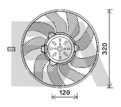  33V62004 - VENTILADOR->APLICACION ORIGINAL CHE