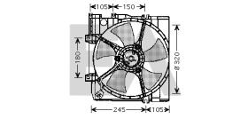 ElectroAuto 33V68008 - VENTILADOR->APLICACION ORIGINAL SUB