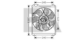 ElectroAuto 33V68014 - VENTILADOR->APLICACION ORIGINAL SUB