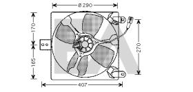 ElectroAuto 33V69001 - VENTILADOR->APLICACION ORIGINAL SUZ