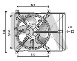 ElectroAuto 33V69011 - VENTILADOR->APLICACION ORIGINAL SUZ