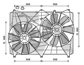 ElectroAuto 33V69013 - VENTILADOR->APLICACION ORIGINAL SUZ