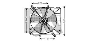 ElectroAuto 33V71002 - VENTILADOR->APLICACION ORIGINAL TOY