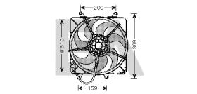 ElectroAuto 33V71003 - VENTILADOR->APLICACION ORIGINAL TOY