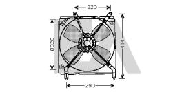 ElectroAuto 33V71012 - VENTILADOR->APLICACION ORIGINAL TOY