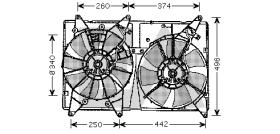 ElectroAuto 33V71028 - VENTILADOR->APLICACION ORIGINAL LEX