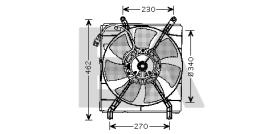 ElectroAuto 33V71032 - VENTILADOR->APLICACION ORIGINAL LEX