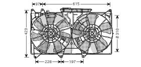 ElectroAuto 33V71039 - VENTILADOR->APLICACION ORIGINAL LEX