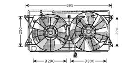 ElectroAuto 33V71045 - VENTILADOR->APLICACION ORIGINAL TOY