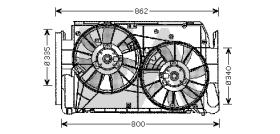 ElectroAuto 33V71046 - VENTILADOR->APLICACION ORIGINAL TOY