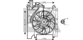 ElectroAuto 33V71047 - VENTILADOR->APLICACION ORIGINAL CIT