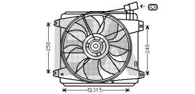 ElectroAuto 33V71049 - VENTILADOR->APLICACION ORIGINAL CIT