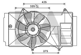 ElectroAuto 33V71051 - VENTILADOR->APLICACION ORIGINAL TOY