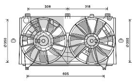 ElectroAuto 33V71052 - VENTILADOR->APLICACION ORIGINAL LEX