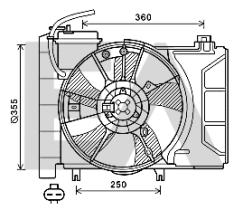 ElectroAuto 33V71053 - VENTILADOR->APLICACION ORIGINAL TOY