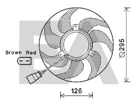 ElectroAuto 33V77031 - ELECTROVENTILADOR VOLKSWAGEN