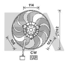  33V77035 - VENTILADOR->APLICACION ORIGINAL SEA