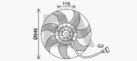  33V77037 - VENTILADOR->APLICACION ORIGINAL VOL