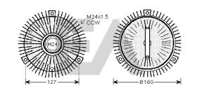 ElectroAuto 35C07D02 - EMBRAGUE VISCOSO->VENTILADOR BMW