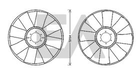 ElectroAuto 35C16A04 - ASPA EMBRAGUE VENTILADOR->APLICACIO