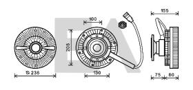 ElectroAuto 35C16D01 - EMBRAGUE VISCOSO->VENTILADOR DAF