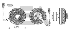 ElectroAuto 35C16D10 - DISCO EMBRAGUE VENTILADOR->APLICACI