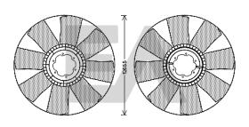 ElectroAuto 35C30A02 - ASPA EMBRAGUE VENTILADOR->APLICACIO