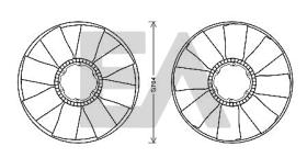 ElectroAuto 35C30A03 - ASPA EMBRAGUE VENTILADOR->APLICACIO