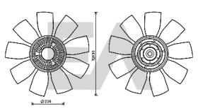 ElectroAuto 35C45C01 - EMBRAGUE COMPLETO VENTILADOR->APLIC