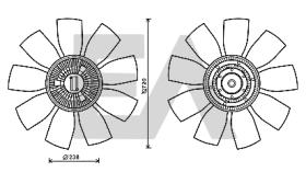 ElectroAuto 35C45C02 - EMBRAGUE COMPLETO VENTILADOR->APLIC