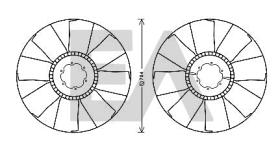 ElectroAuto 35C47A01 - ASPA EMBRAGUE VENTILADOR->APLICACIO