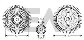 ElectroAuto 35C50D05 - EMBRAGUE VISCOSO->VENTILADOR MERCED