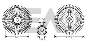 ElectroAuto 35C50D07 - EMBRAGUE VISCOSO->VENTILADOR MERCED