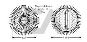 ElectroAuto 35C50D21 - DISCO EMBRAGUE VENTILADOR->APLICACI