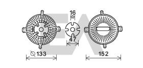 ElectroAuto 35C50D27 - DISCO EMBRAGUE VENTILADOR->APLICACI