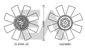 ElectroAuto 35C59C01 - EMBRAGUE COMPLETO VENTILADOR->APLIC