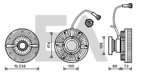  35C59D03 - EMBRAGUE VISCOSO->VENTILADOR RENAUL