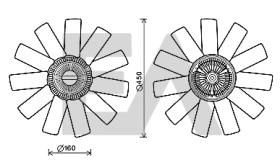 ElectroAuto 35C60C01 - EMBRAGUE COMPLETO VENTILADOR->APLIC